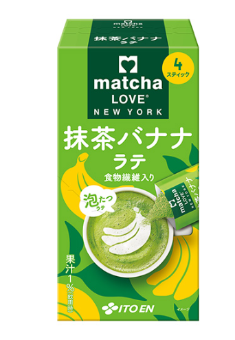 伊藤园抹茶香蕉拿铁72G