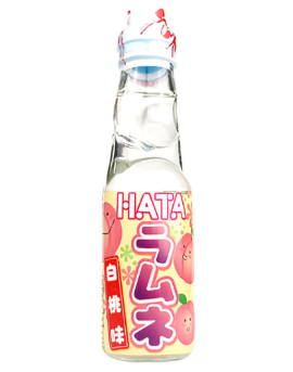 Hatakosen Ramune Soda (White Peach), Hata 200ML