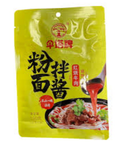 伞塔牌红烧牛肉味粉面拌酱150G