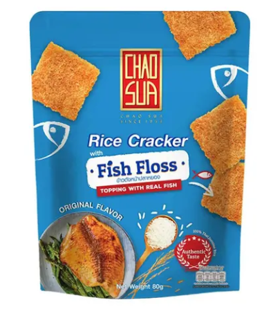 CHAO SUA Rice Cracker With Fish Floss 50G