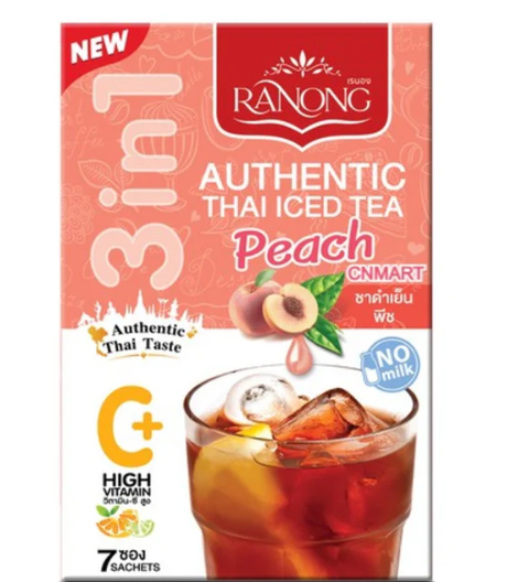 RANONG桃子味泰国冰茶175G