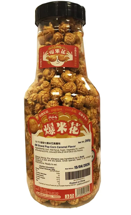 波波七爆米花-焦糖味260G