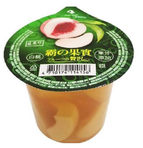 盛珍香霸之果白桃鲜果冻300G