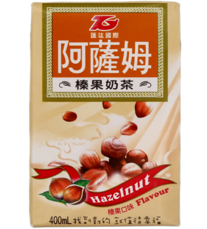 ASSAM Hazelnut Milk Tea 400ML 