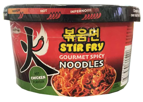 TT Stir Fry Noodles Hot & Sweet Flav 162g