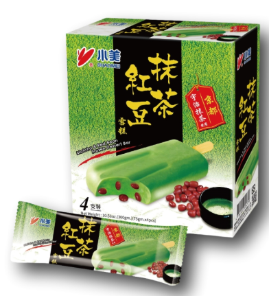 小美雪糕抹茶红豆300G