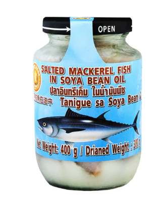 ASEAN SEAS豆油浸咸鲭鱼400G
