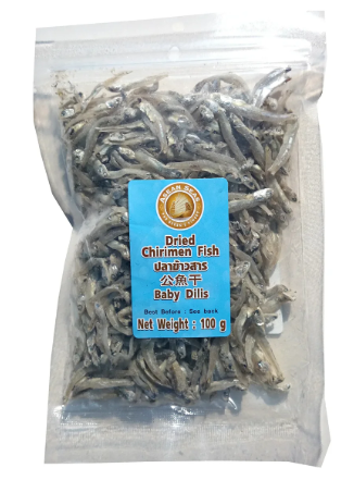 ASEAN SEAS咸干凤尾鱼仔100G