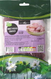 GOLDEN LOTUS Sweet Potato Cracker 200G