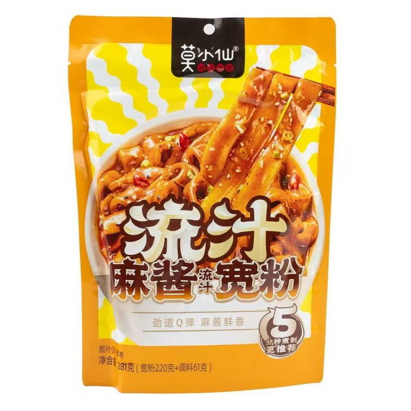 莫小仙麻酱流汁宽粉281g