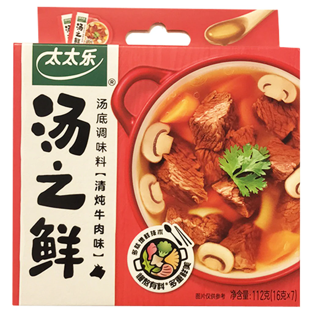 太太乐汤之鲜之清炖牛肉味112g