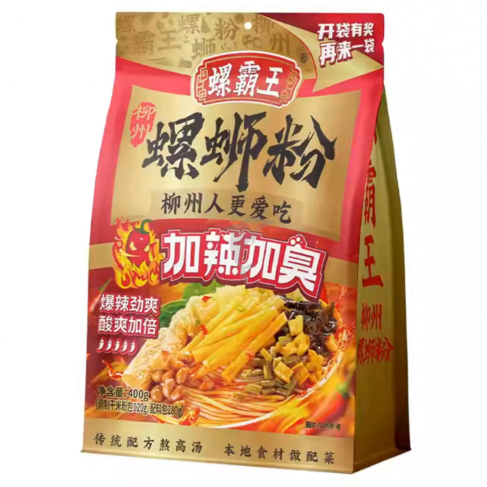 螺霸王螺狮粉加辣加臭400g