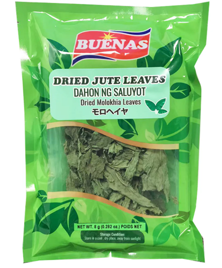 BUENAS Dried Jute Leaves 8G