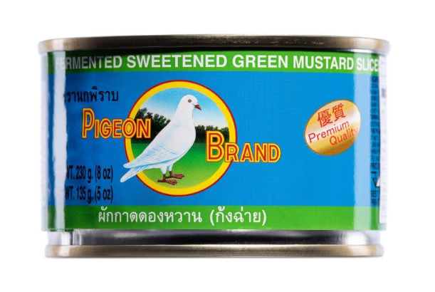 PIGEON Pickled Sweetened Mustard Green 230G