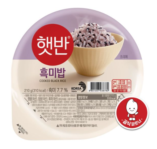 CJ微波炉即实米饭（黑米）210G