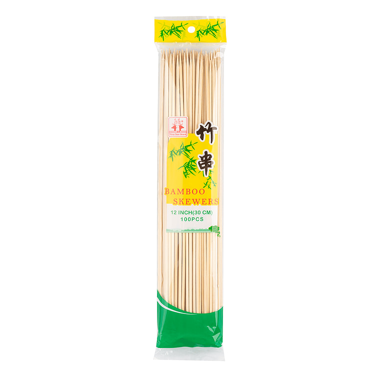 JAZZ Bamboo Skewers12 Thick100pcs