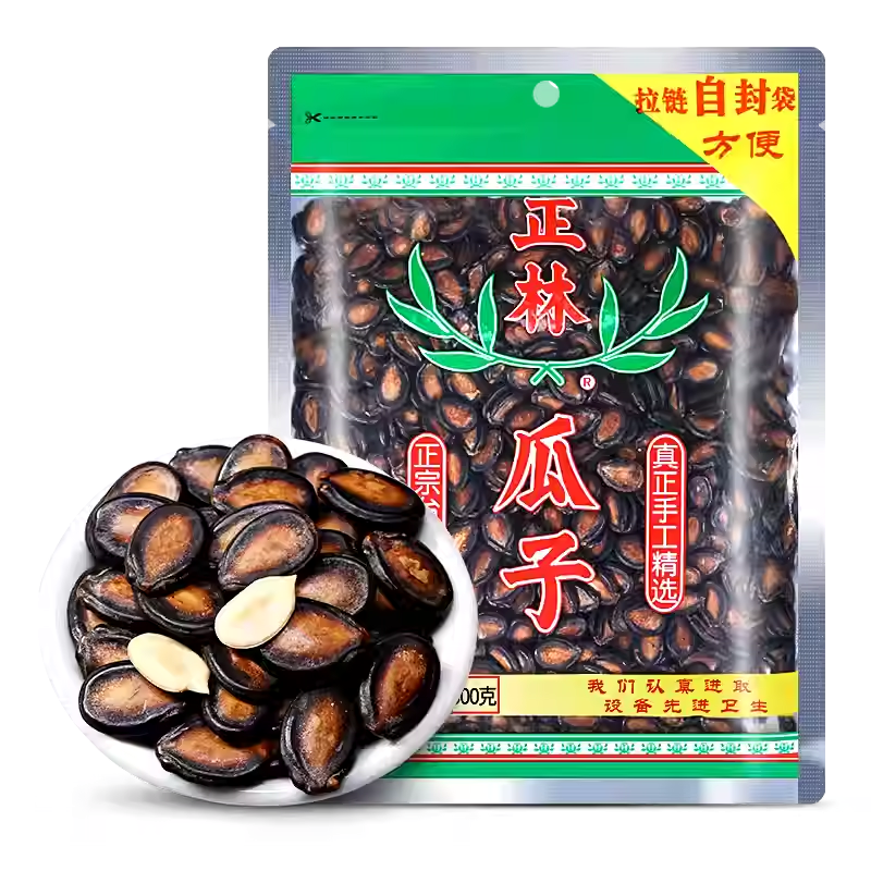 正林3A黑瓜子250g