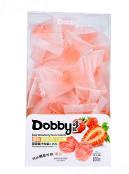 Dobby Soft Candy (Strawberry Flavour) 100G