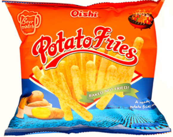 OISHI Potato Fries BBQ Flavor 50G