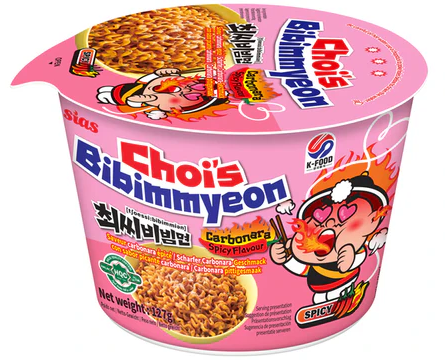 CHOI'S RAMYEON碗面辣芝士口味127G