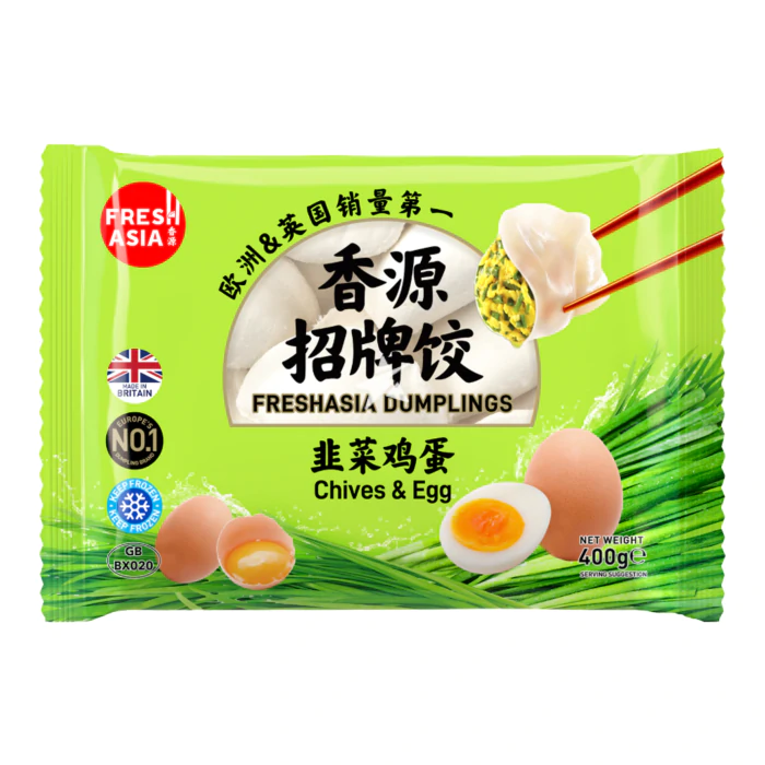 F&A Chives Egg Dumplings400g