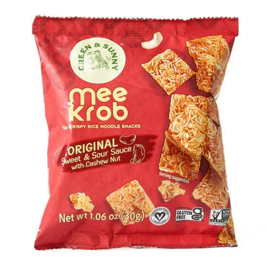 GREEN&SUNNY Thai Crispy Noodle Snack Sweet And Sour60g
