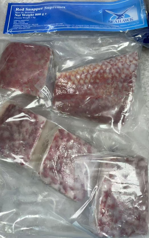SEAHAWK至尊红鲷鱼块1KG