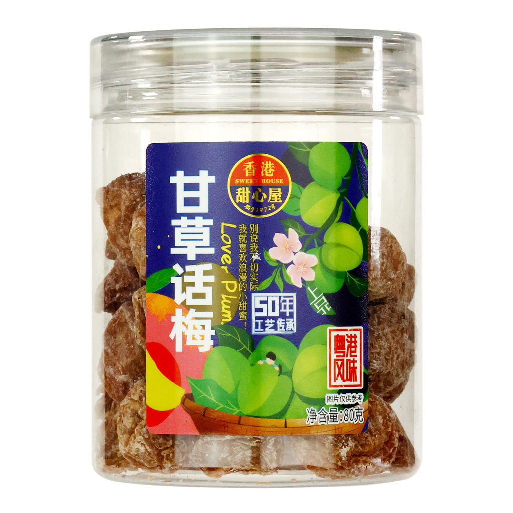 甜心屋甘草话梅80g