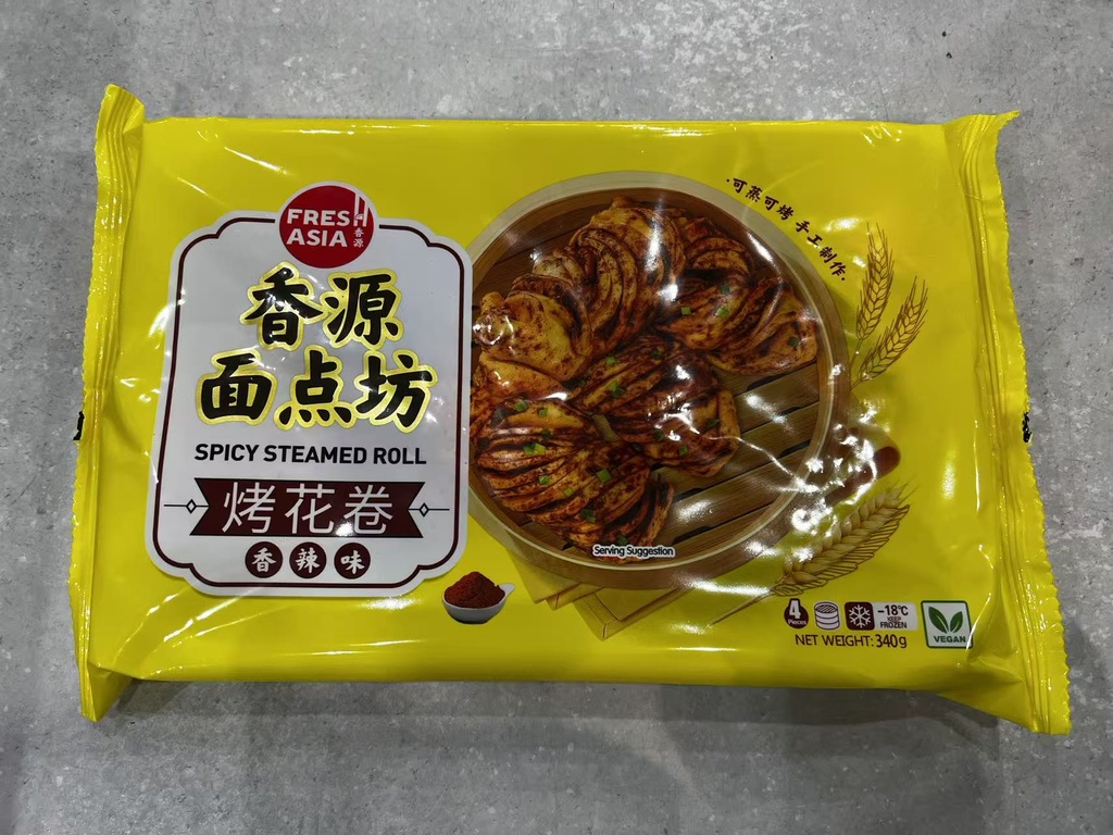 F&A Spicy Steamed Roll 340g