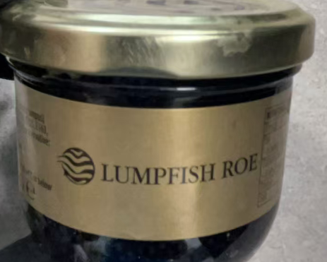 NORA SEAFOOD圆鳍鱼鱼子酱黑色100G