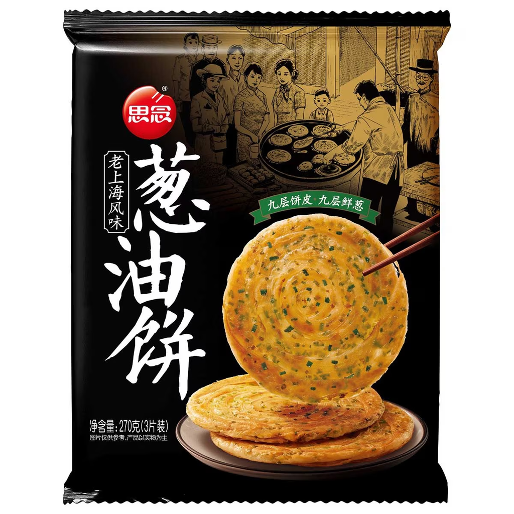 思念葱油饼270g