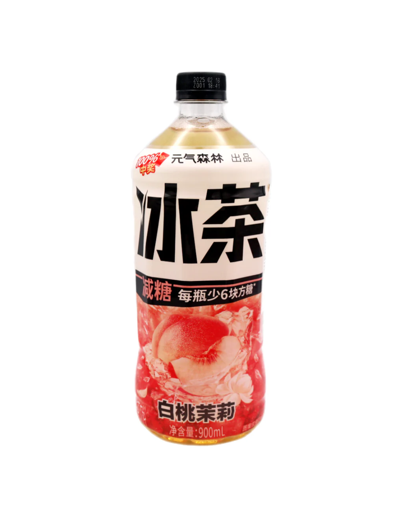 元气森林白桃茉莉冰茶900ml
