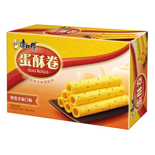 康师傅蛋酥卷芝麻味384g