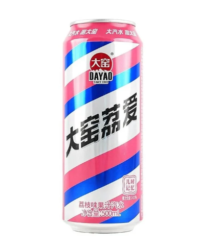 大窑荔爱荔枝味汽水500ML