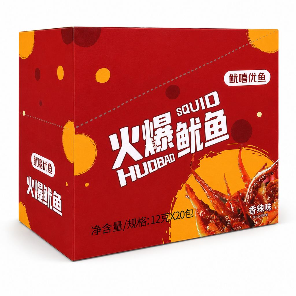 YX Squid Spicy Flavor 12Gx20