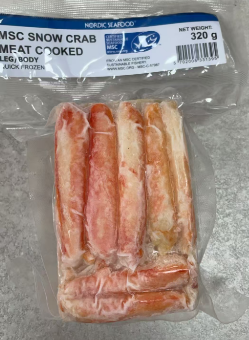 MSC熟雪蟹肉320G