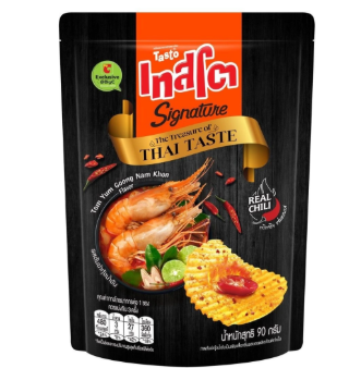 TASTO Signature Potato Crisp Thai Taste Tom Yum 90G