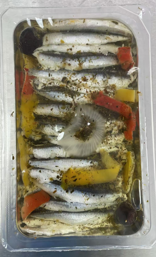 普罗旺斯风味葵花籽油腌制凤尾鱼片200G