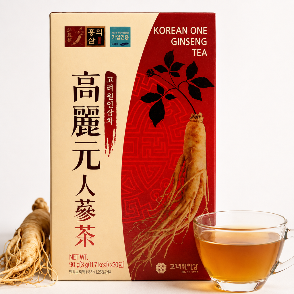 韩国高丽元人参茶90G