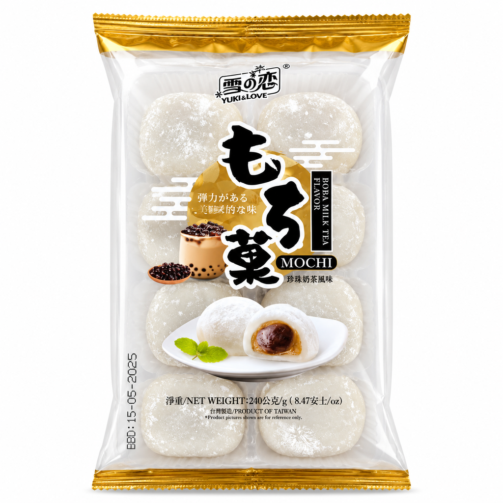 雪之恋梦大福珍珠奶茶风味240G