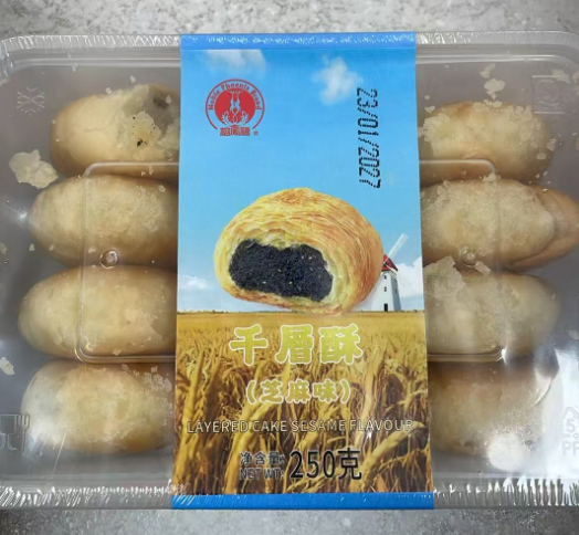 榕凤禧千层酥芝麻味250G