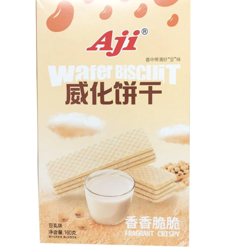 AJI威化饼干豆乳味160G