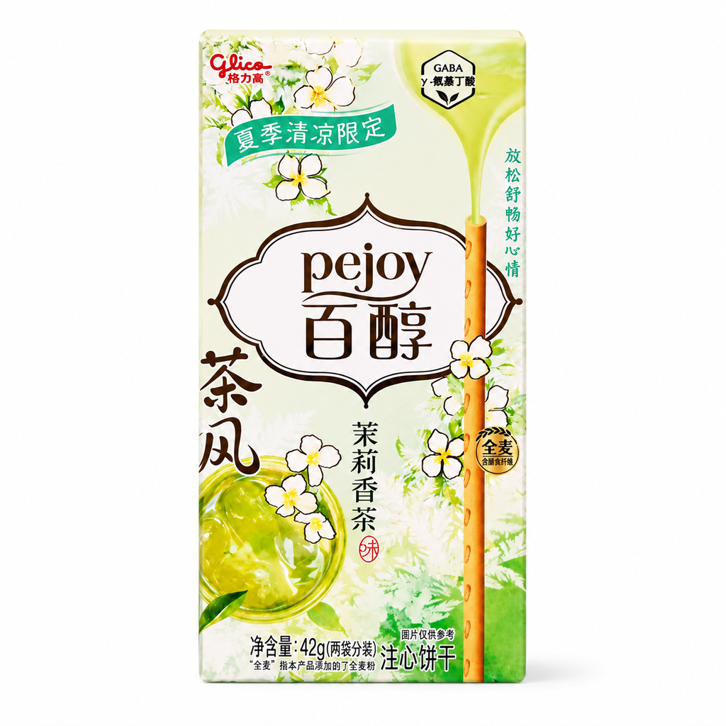 Glico Pejoy Jasmine Tea Flavour 42g