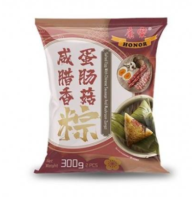 康乐咸蛋腊肠香菇粽300G