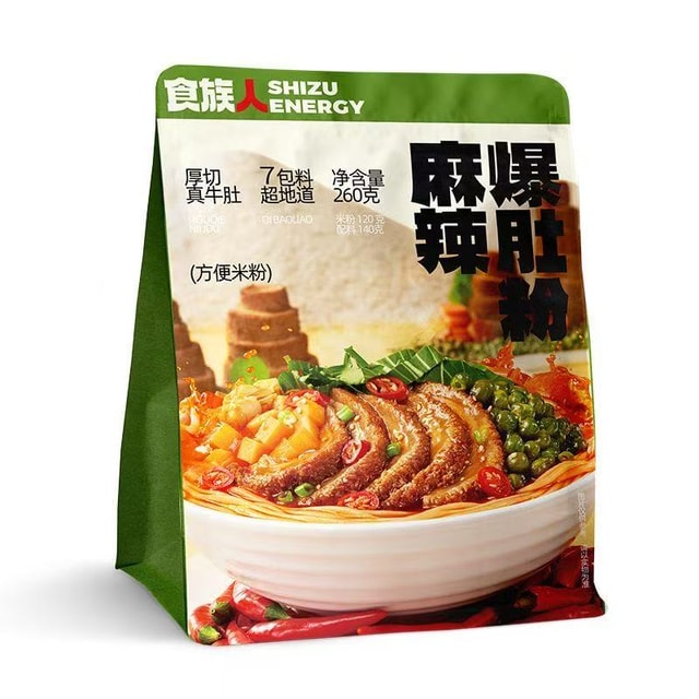 食族人麻辣爆肚粉袋装260G