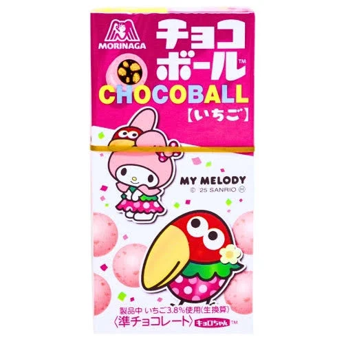 MORINAGA Choco Ball Strawberries 25g