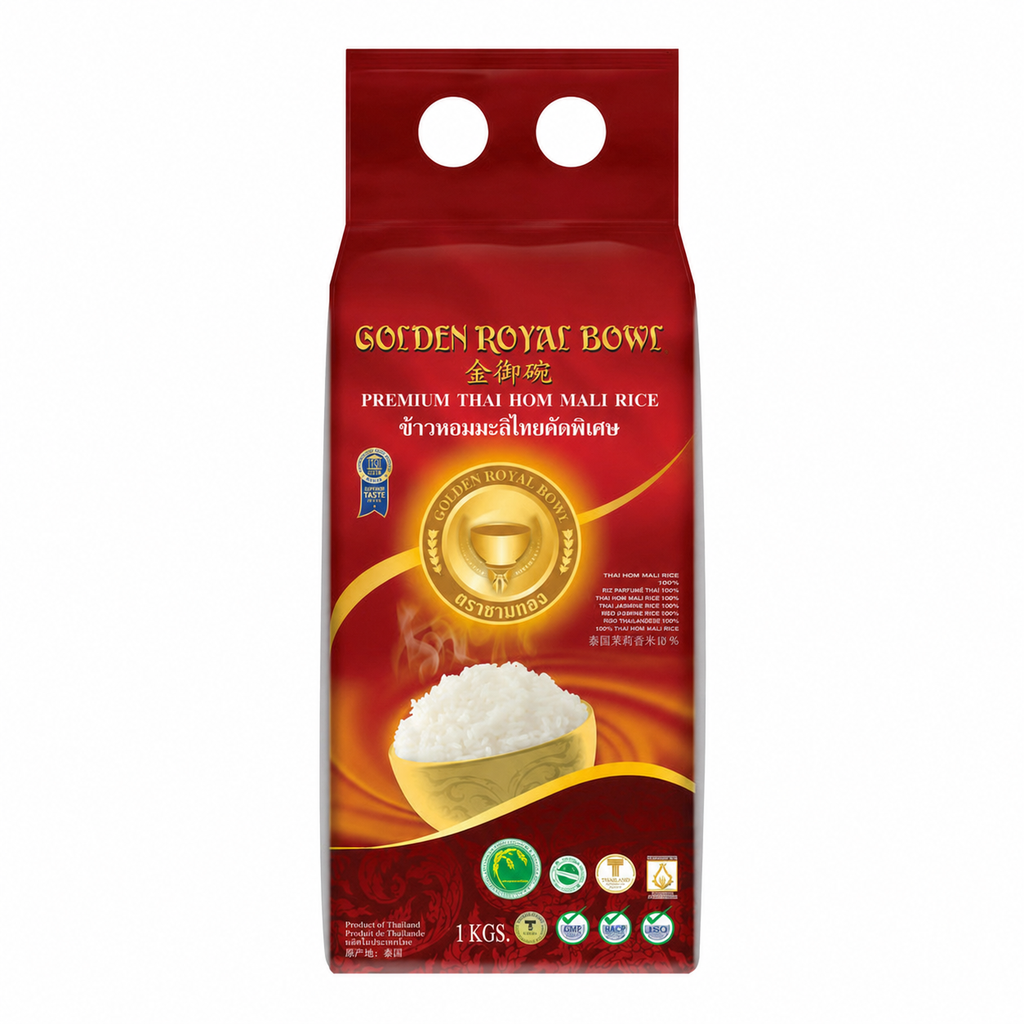 Golden Royal Bowl Premium Thai Hom Mali Rice 1kg