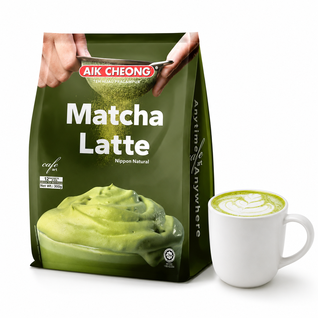Aik Cheong Matcha Latte (25g*12 Sachets) 300g