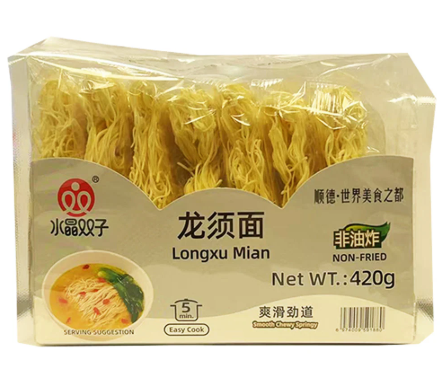 水晶双子龙须面400G