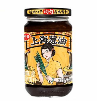 仲景上海葱油拌面酱麻酱味230G